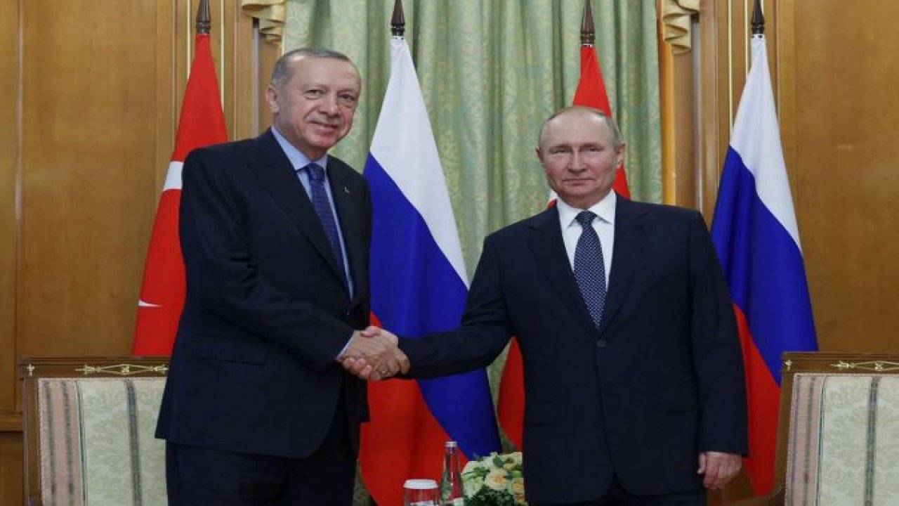 Cumhurbaşkanı Erdoğan, Rusya Devlet Başkanı Putin ile bir araya geldi