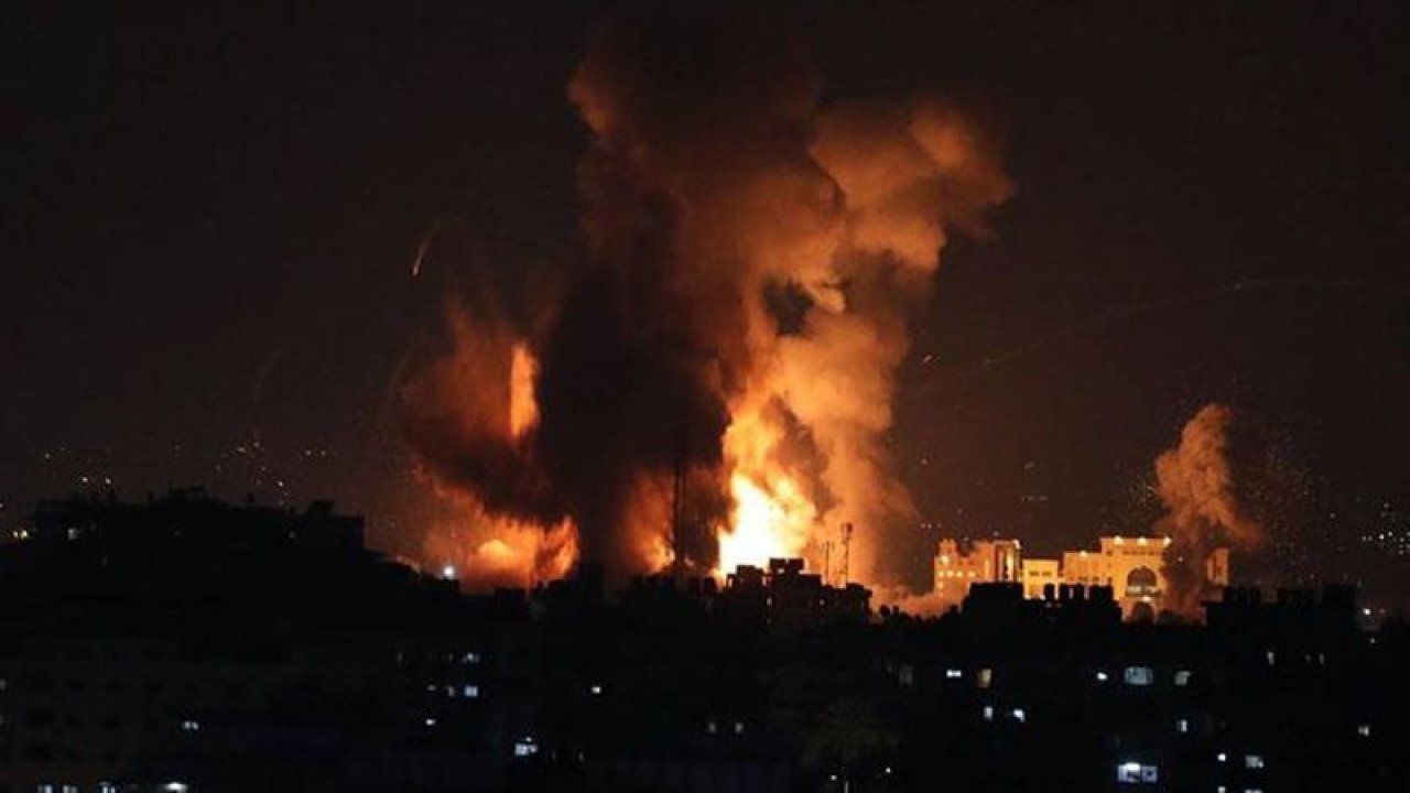 İsrail ordusu Gazze'ye saldırdı! Çok sayıda ölü ve yaralı var!
