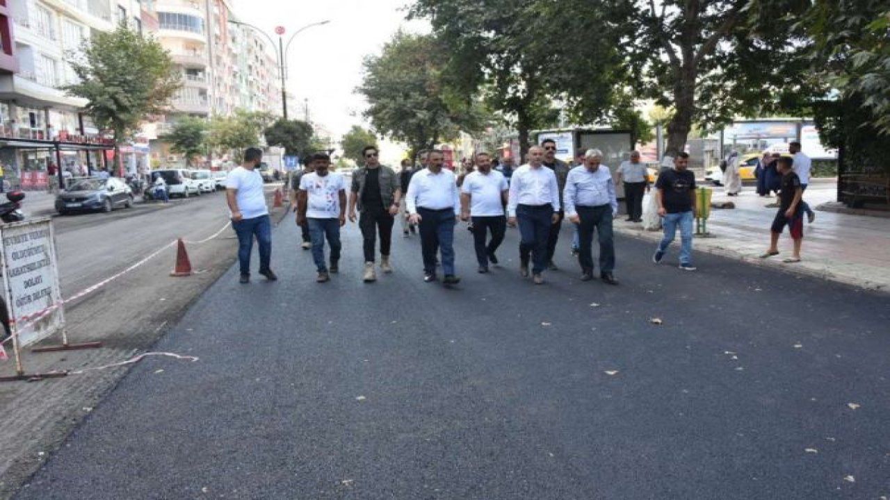 Siirt'te asfalt, parke ve kaldırım çalışmaları devam ediyor