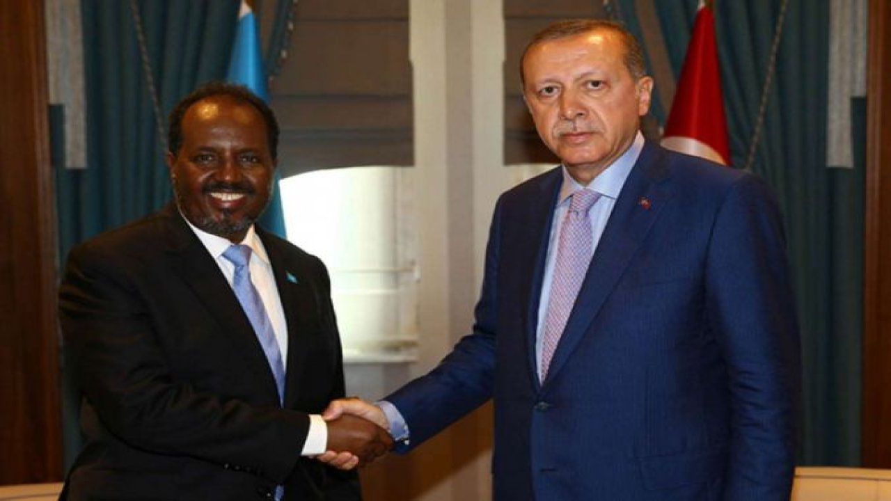 Cumhurbaşkanı Erdoğan, Somali Cumhurbaşkanı Şeyh Mahmud ile görüştü