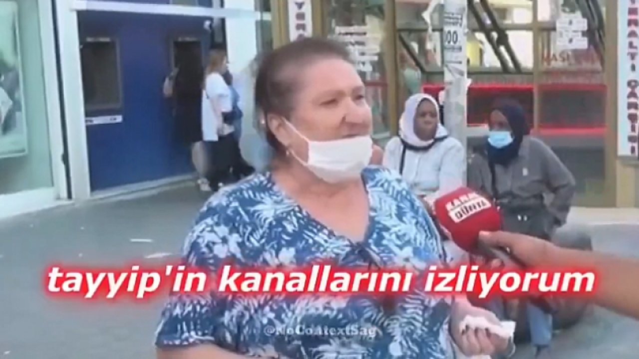 İstanbul'da yapılan sokak röportajı şoke etti! "İmamoğlu, Erdoğan'ı devirmek için her şeye zam yapıyor"