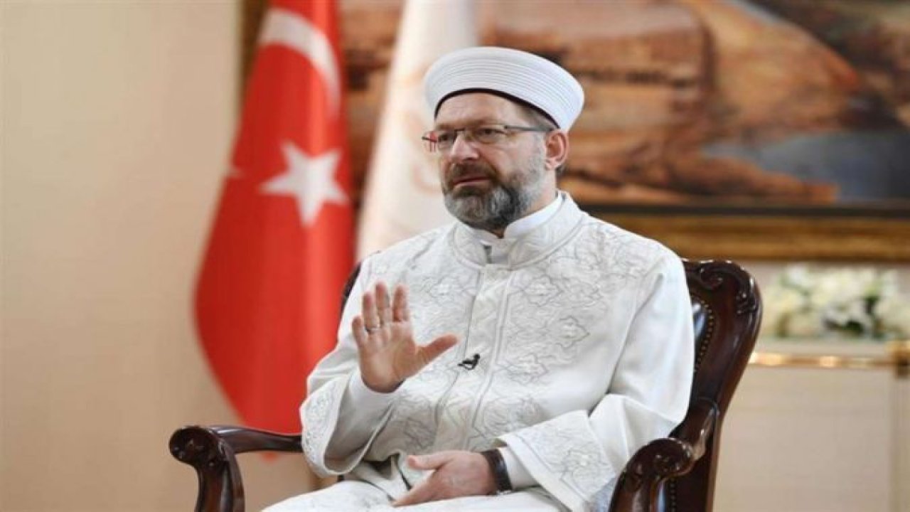 Diyanet İşleri Başkanı Erbaş: Kerbelâ, haksızlık karşısında kıyama duruşun sembolüdür