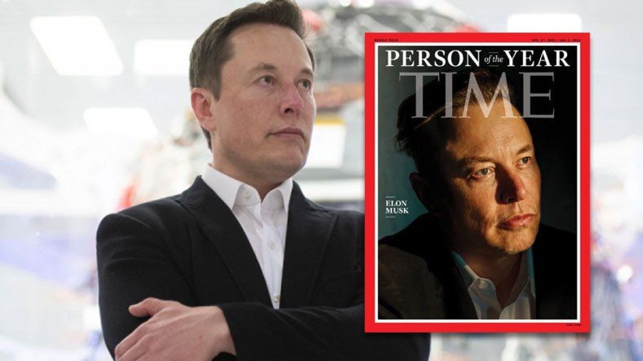Tesla'nın kurucusu Elon Musk ''Yılın Kişisi' seçildi