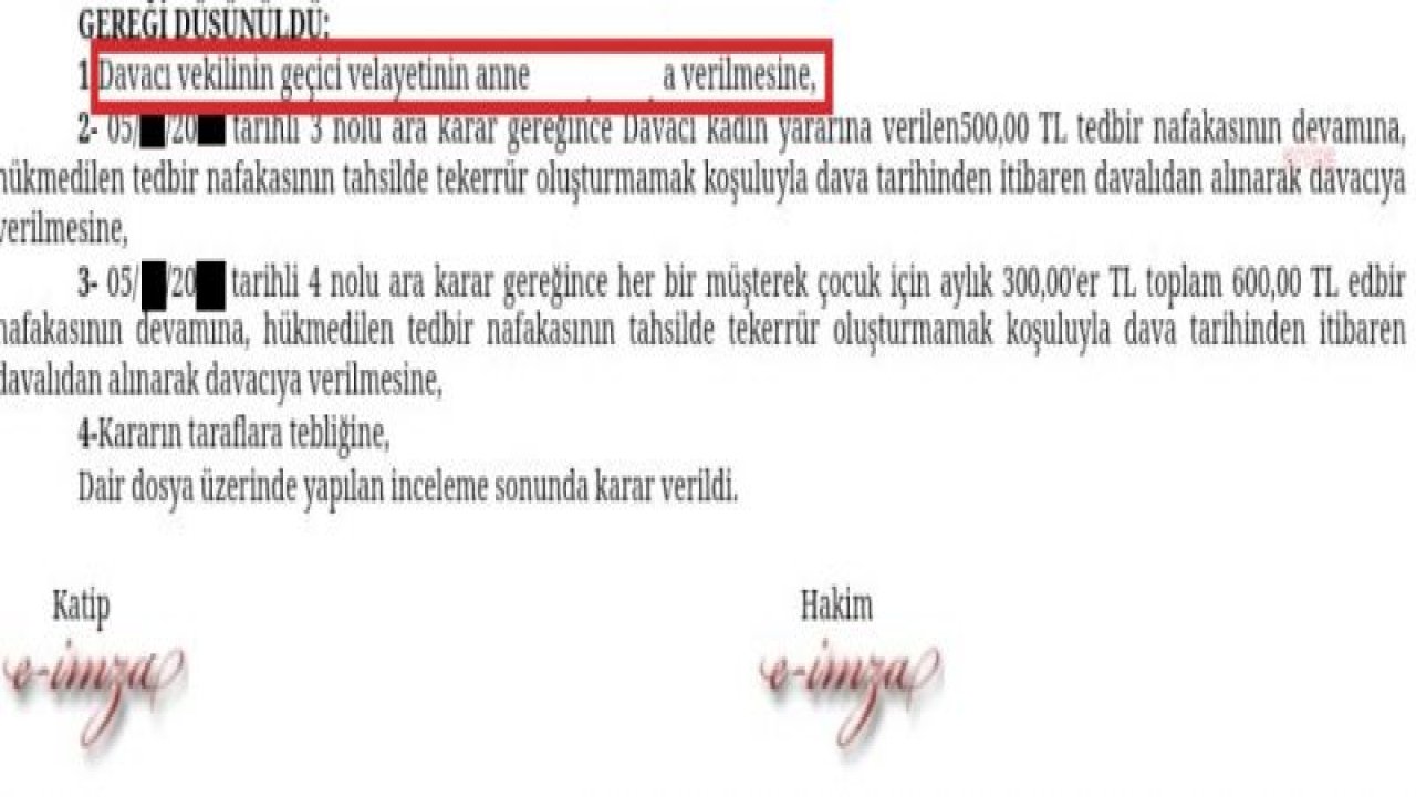 MAHKEME, ÇOCUKLAR YERİNE AVUKATIN GEÇİCİ VELAYETİNİ ANNEYE VERDİ. AVUKAT UĞUR: "KOPYALA-YAPIŞTIR KARARLAR NEDENİYLE HATALAR YAPILIYOR"