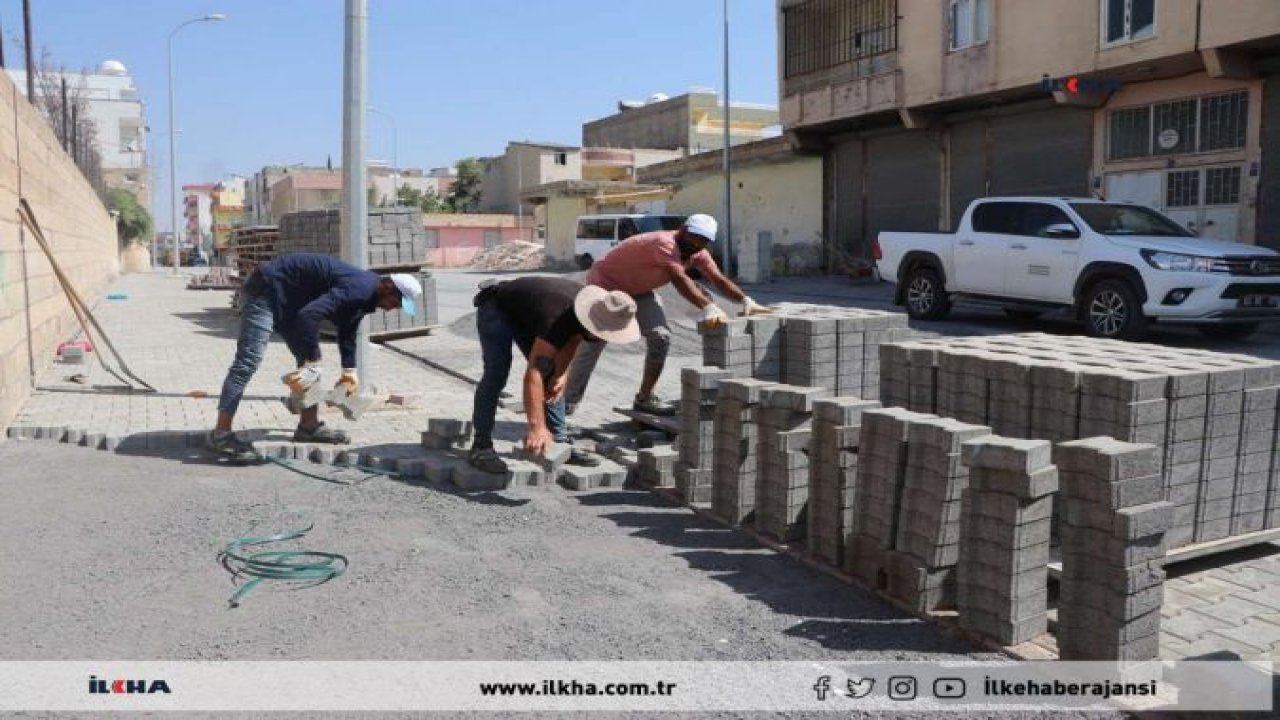 Viranşehir'de üst yapı çalışmaları devam ediyor