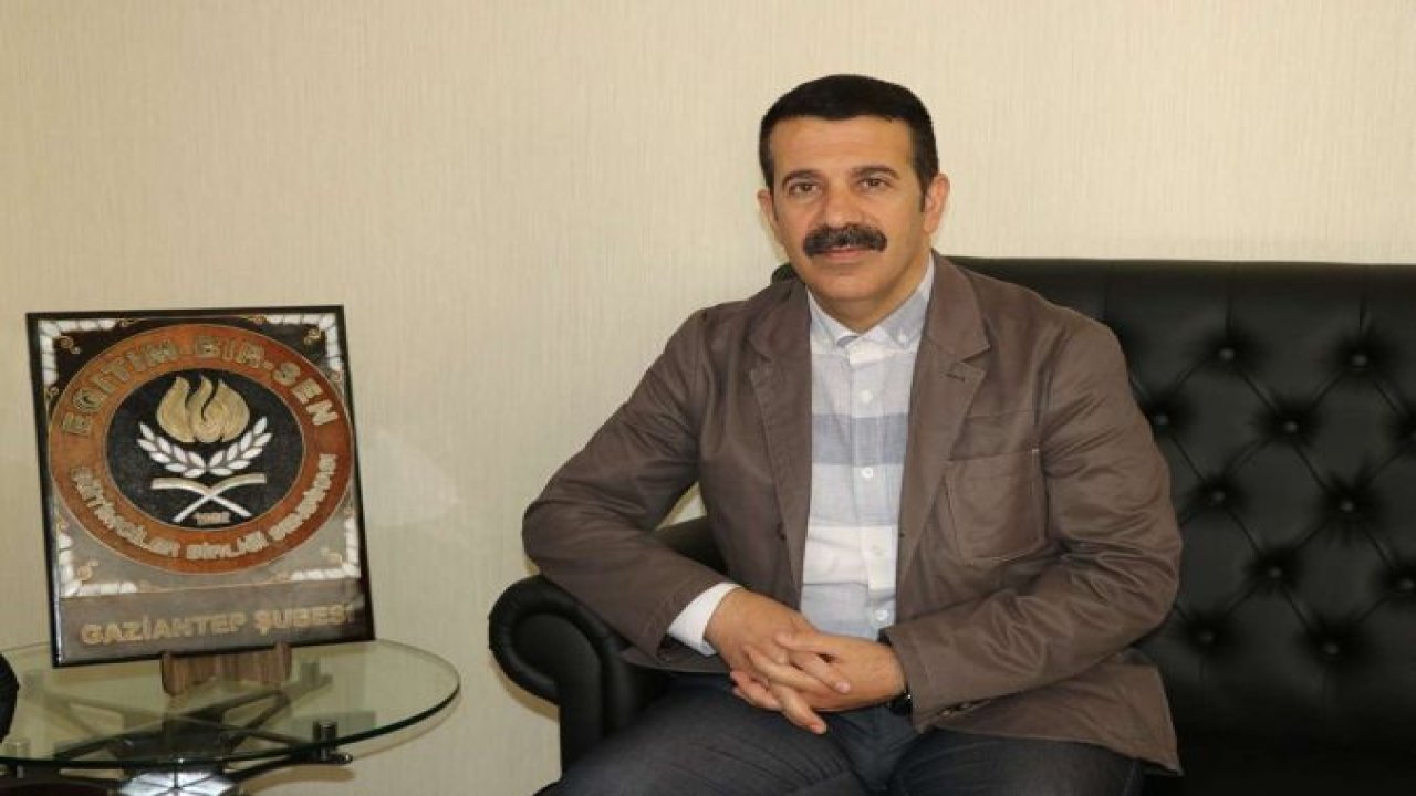 Eğitim-Bir-Sen Gaziantep Başkanı Ahmet Gök: Öğretmenlik sınavla test edilecek bir meslek değildir