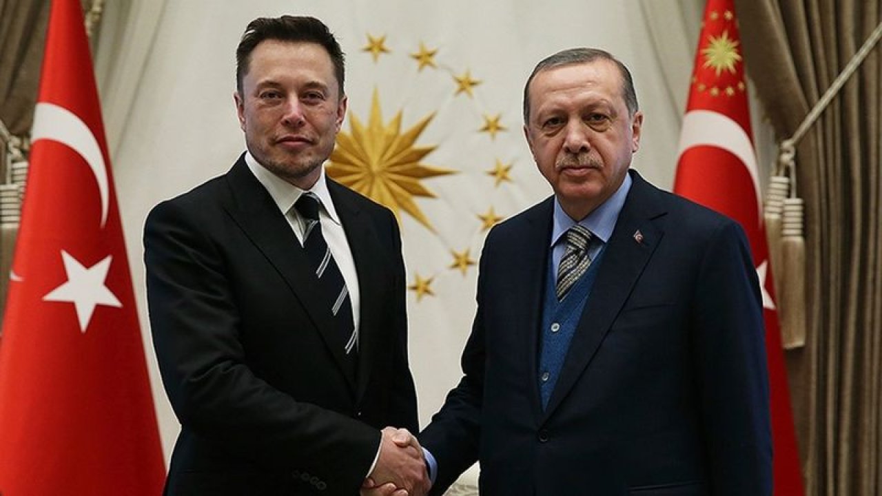 Erdoğan, Elon Musk ile görüştü