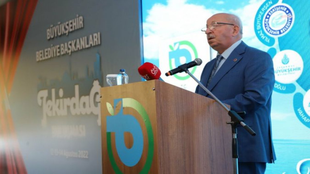 CHP'Lİ BÜYÜKŞEHİR BELEDİYE BAŞKANLARI TEKİRDAĞ'DA BİR ARAYA GELDİ: "HALKIMIZIN YANINDA OLDUK, OLMAYA DEVAM EDİYORUZ"