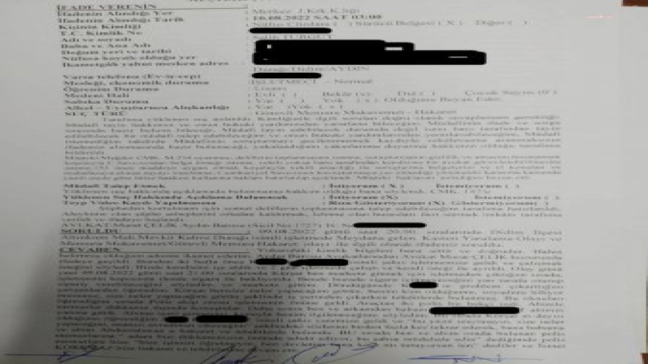 AYDIN’DA KAFESİNDE ÇIKAN KAVGAYA POLİSLER TARAFINDAN MÜDAHALE EDİLEN İŞLETMECİ SALİH TURGUT’UN İFADESİ: “POLİS MEMURLARI ‘BİZE İŞİMİZİ ÖĞRETMEYİN, BEN DEVLETİM. BANA KAFA MI TUTUYORSUN’ DEDİLER”