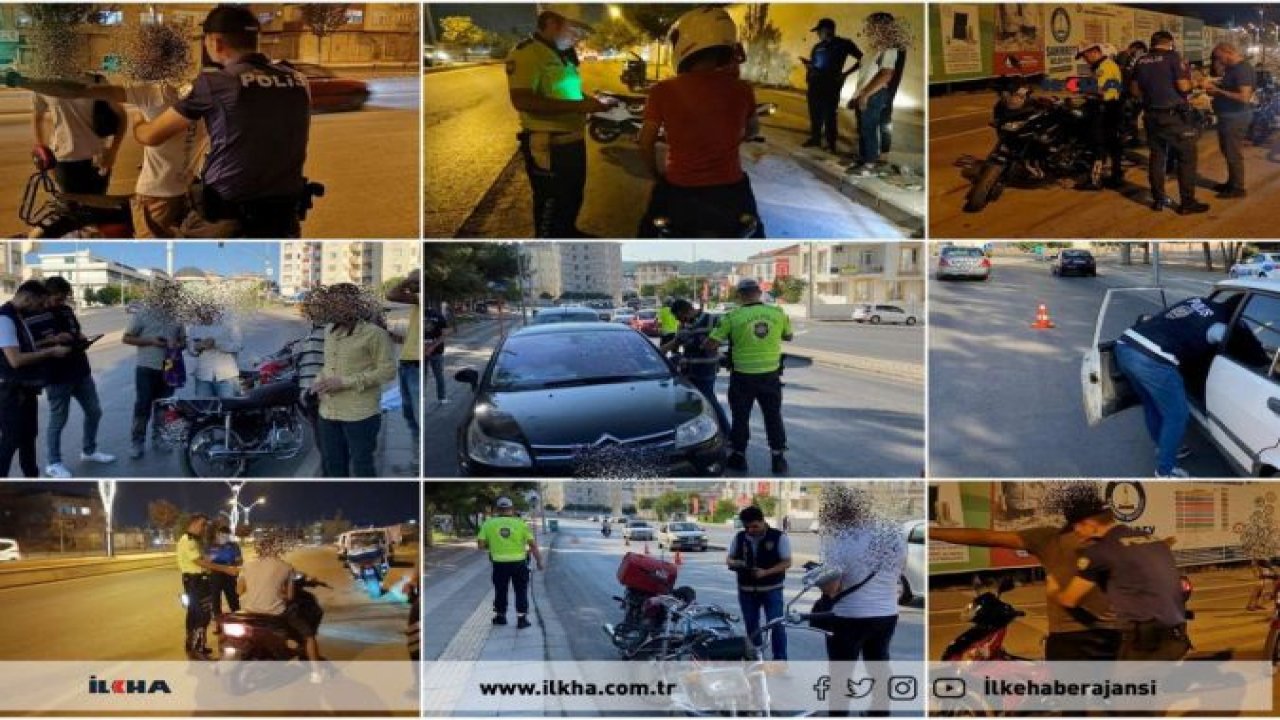 Gaziantep'teki trafik denetimlerinde 171 kişi gözaltına alındı