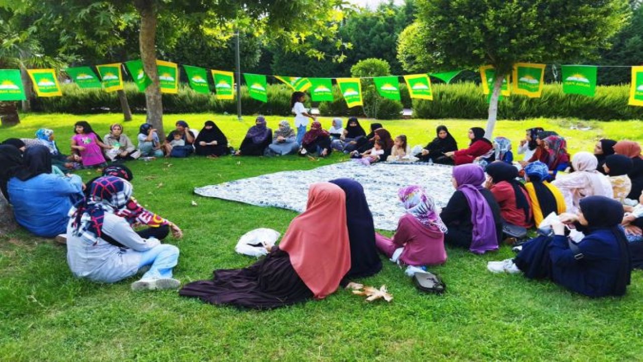 HÜDA PAR Tarsus İlçe Kadın Kolları genç kızlarla bir araya geldi