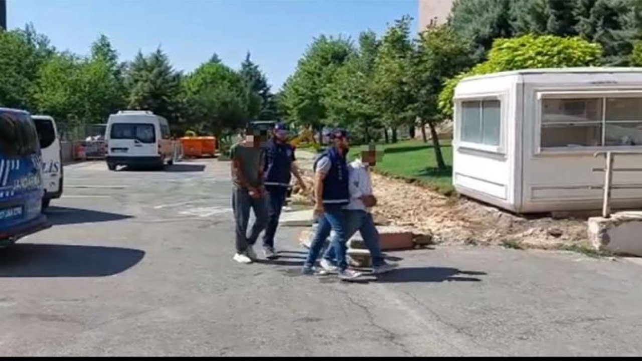 Gaziantep’te baz istasyonunda hırsızlık yapan 2 kişi tutuklandı