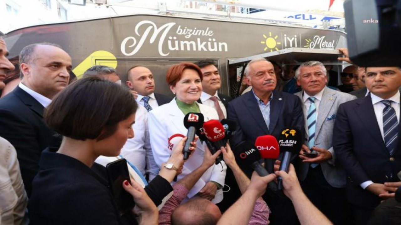 PARTİSİNİN ESENYURT’TA SALDIRIYA UĞRAYAN TANITIM KARAVANINI ZİYARET EDEN AKŞENER: “BEN BURADAYIM BUYURUN. KORKAKLAR BUYURUN”