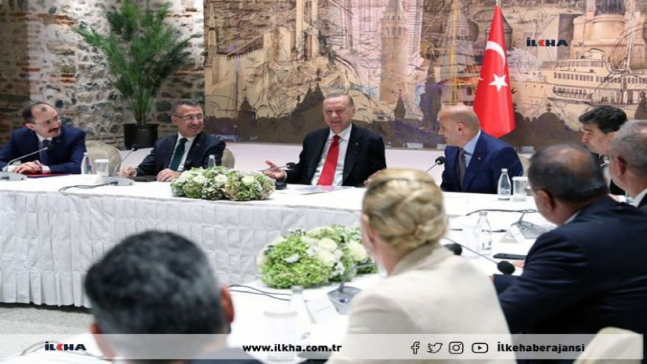 Cumhurbaşkanı Erdoğan, TİM heyetini kabul etti