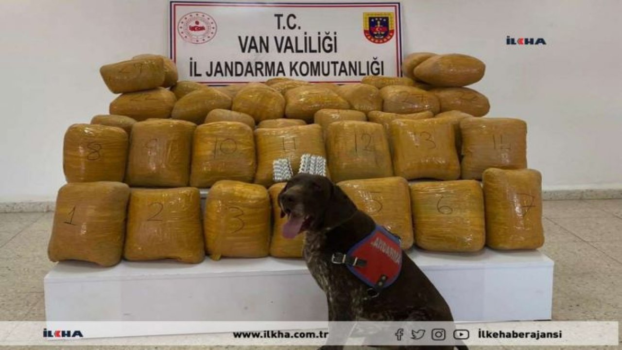 Van’da 200 kilo toz esrar ve sentetik hap ele geçirildi