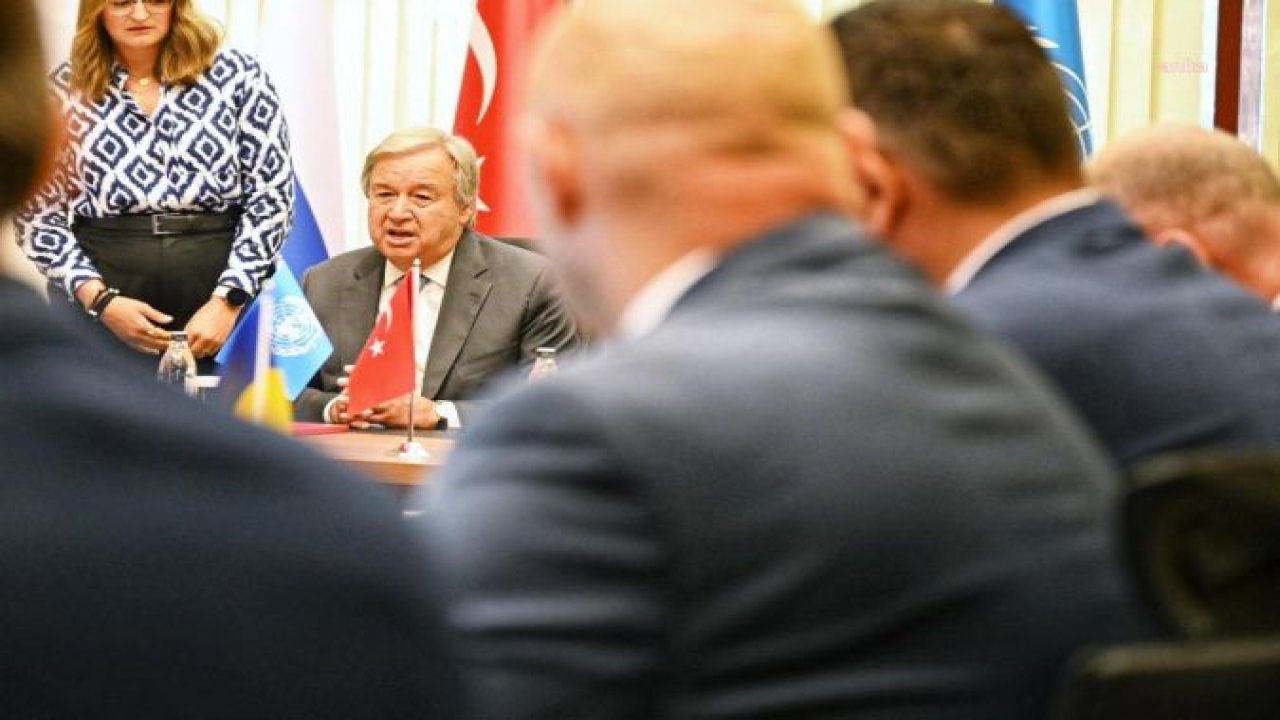 BM GENEL SEKRETERİ GUTERRES: 2022’DE YETERLİ GÜBRE OLMAZSA 2023’TE GIDA OLMAZ