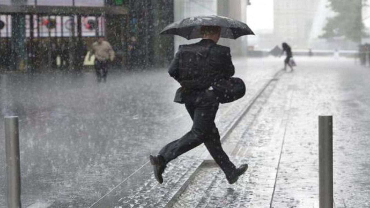 Meteoroloji'den uyarı: 3 gün boyunca sağanak yağış görülecek