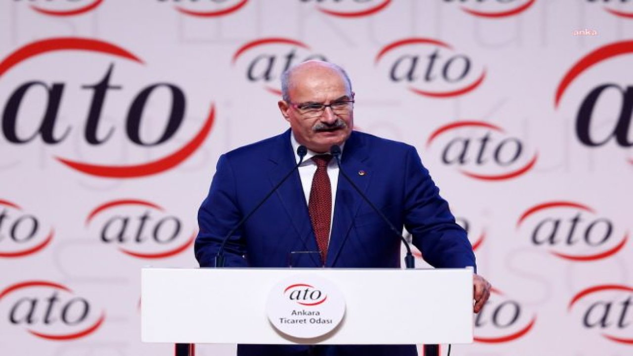 ATO BAŞKANI BARAN: “TİCARİ FAİZLER MERKEZ BANKASI’NIN POLİTİKA FAİZİYLE UYUMLU HALE GETİRİLEREK REEL SEKTÖRÜN ÖNÜ AÇILDI”