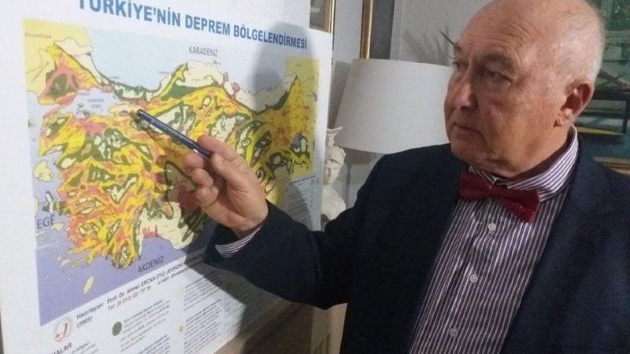 Prof. Dr. Ahmet Ercan'dan Kuzey Marmara ve İzmir için kritik deprem uyarısı! Büyüklüğü...