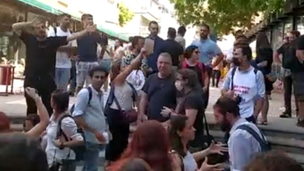 Ankara'da öğretmenlere gözaltı! Biber gazlı müdahaleyle karşılaştılar