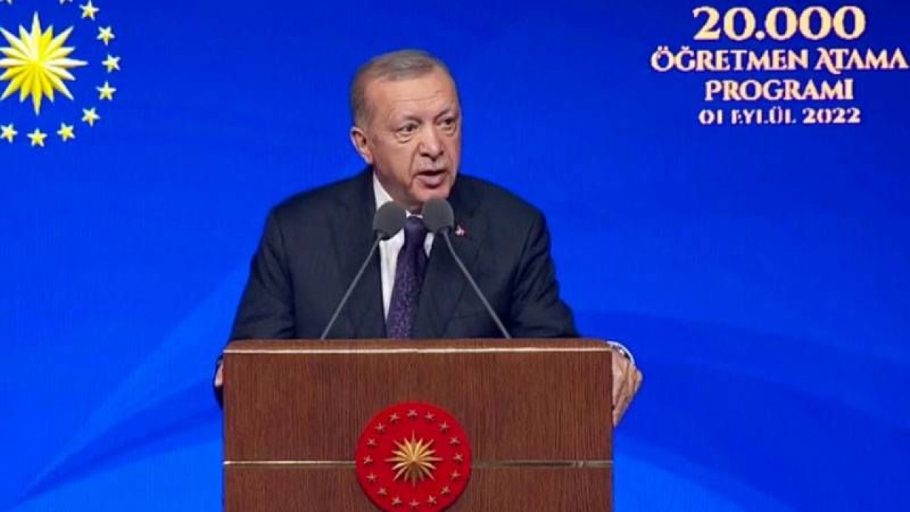 Cumhurbaşkanı Erdoğan: Sizler eğitim öğretim mimarı mısınız, yoksa sokaklarda çapulcu olarak dolaşanlar mısınız?