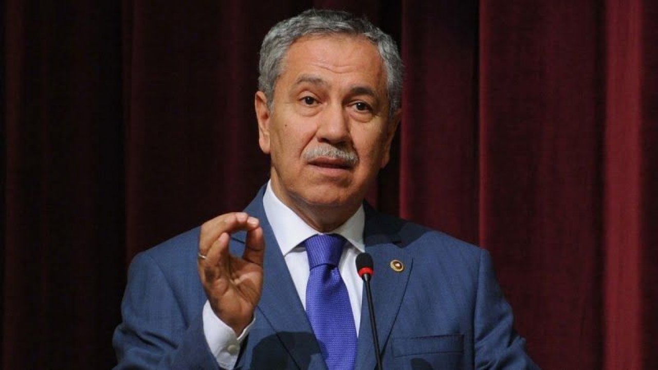 Bülent Arınç'tan AKP eleştirisi! Sedat Peker gündemi sarstı