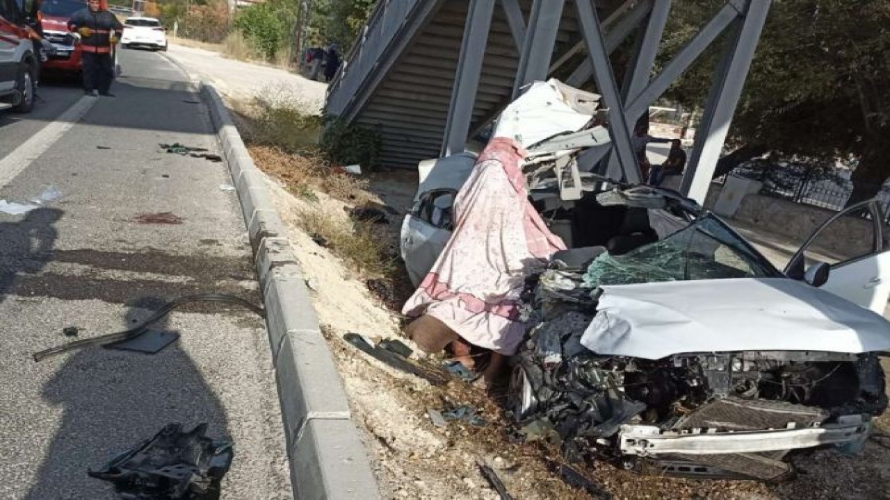 Malatya’da direksiyon hâkimiyetini kaybeden sürücü kaza yaptı: 2 ölü, 2 yaralı