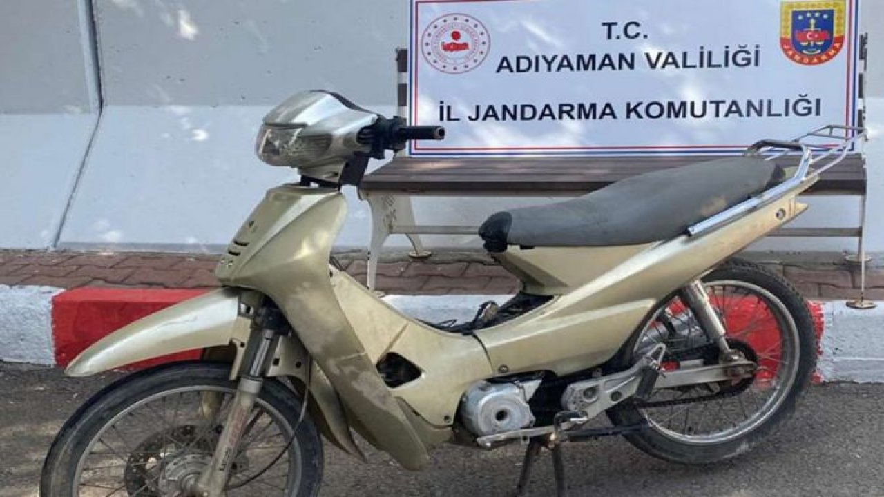 Adıyaman'da motosiklet çalan şahıslar yakalandı