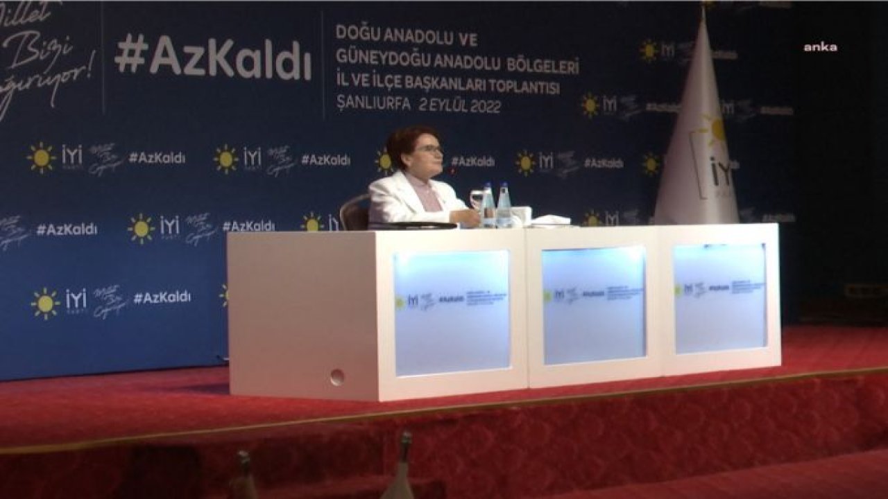 MERAL AKŞENER, PARTİSİNİN DOĞU VE GÜNEYDOĞU ANADOLU'DAKİ İL VE İLÇE BAŞKANLARIYLA BİR ARAYA GELDİ