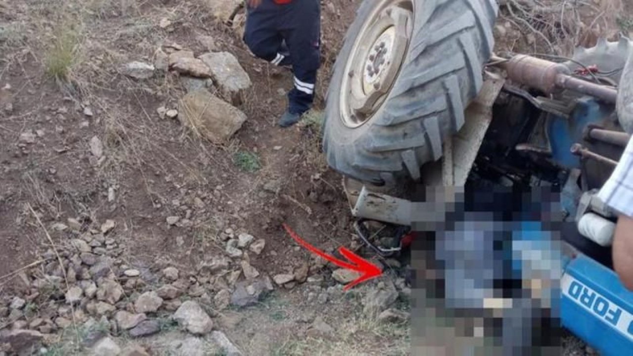 Mersin'de traktörün altında kalan kişi feci şekilde can verdi!