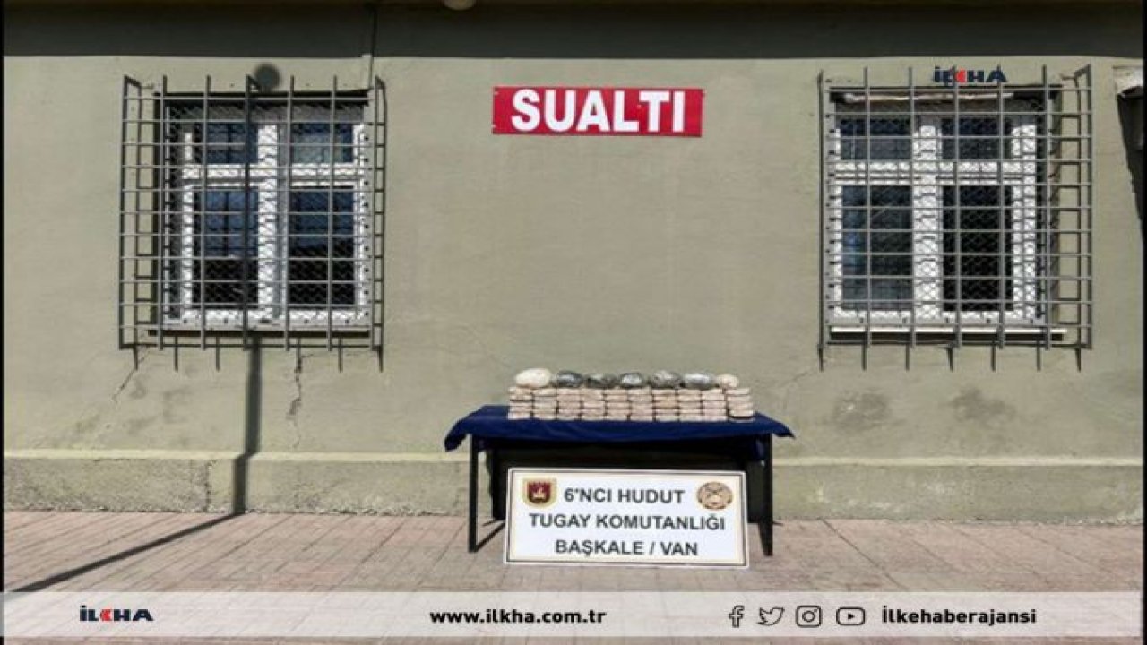 Van ve Hakkâri’de 342 kilo uyuşturucu ile çok sayıda silah ele geçirildi