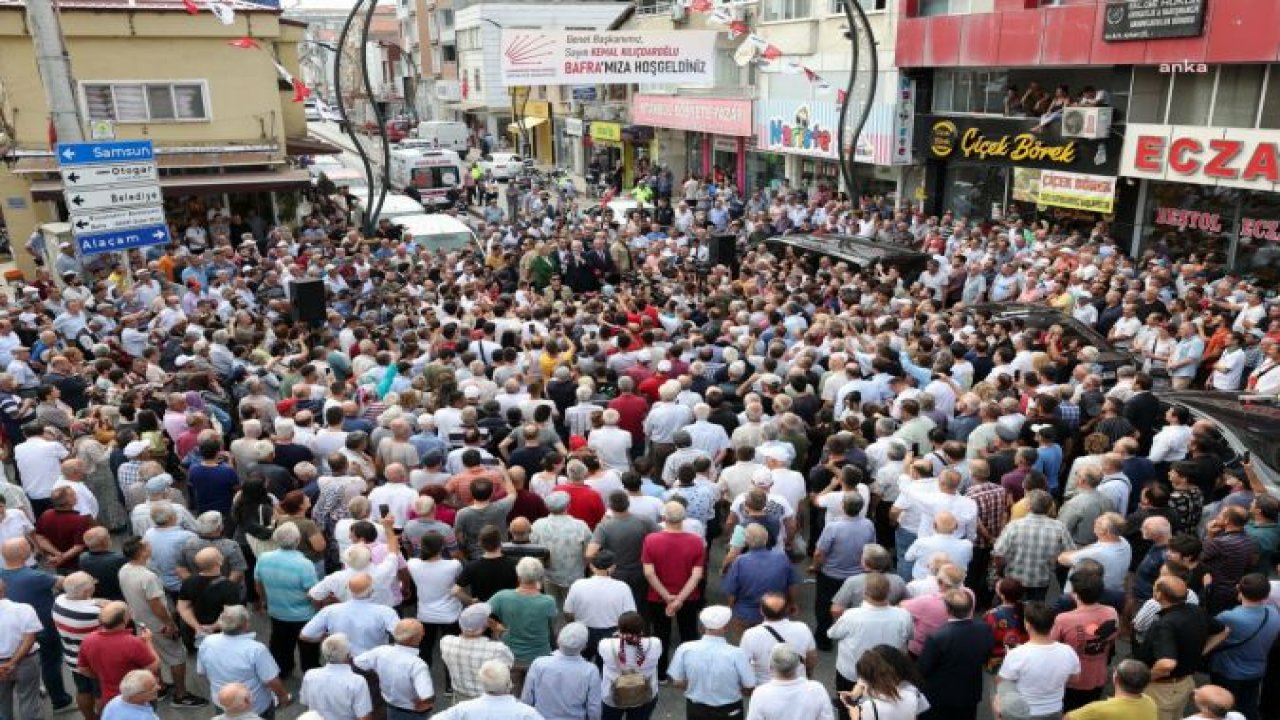 KILIÇDAROĞLU: GİRESUN'DA ENERJİMİZİ TAZELEDİK. SORUNLAR BÜYÜK AMA İNANCIMIZ TAM. SONUNDA KAZANAN MİLLET OLACAK