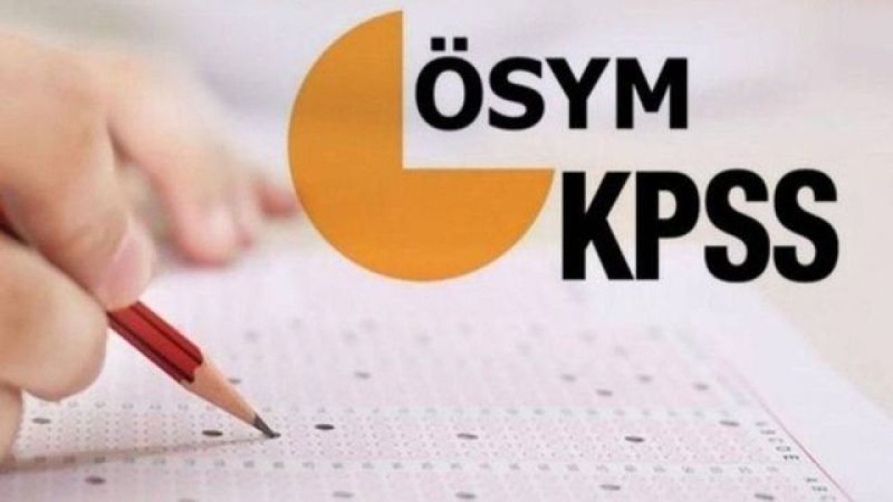 2022 KPSS sınav giriş belgeleri açıklandı