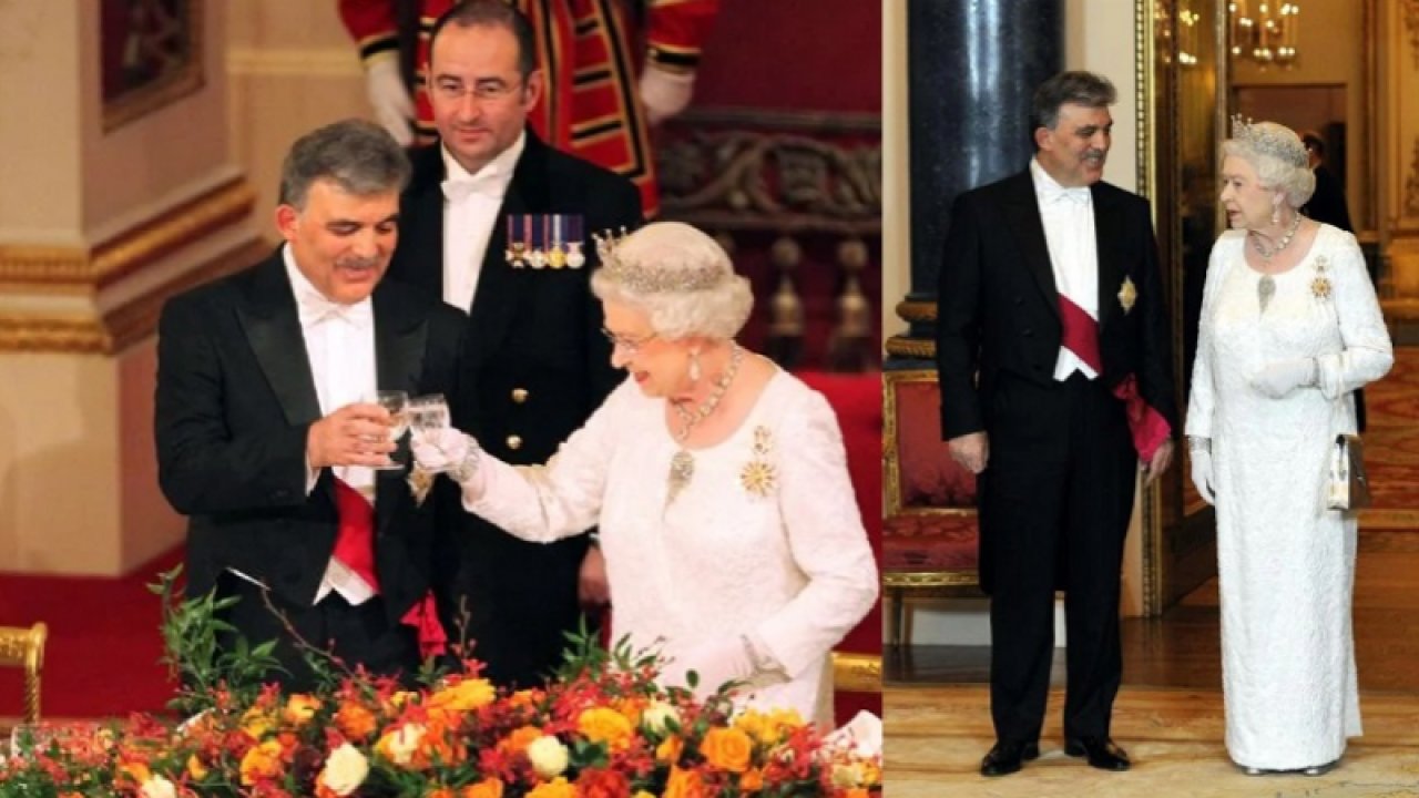 Sosyal medyada gündem oldu! Bakın Abdullah Gül, Kraliçe II. Elizabeth öldüğünde neredeymiş...