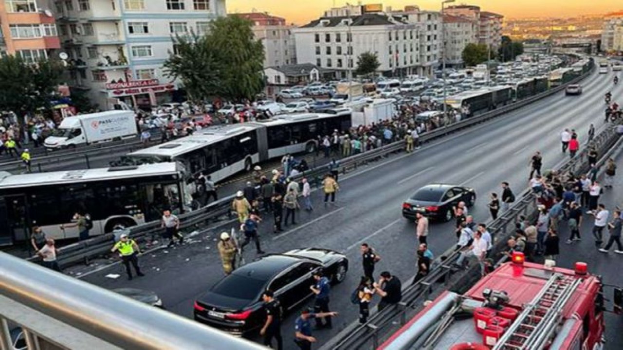 Avcılar'da metrobüs kazası: Yaralı sayısı 99'a yükseldi