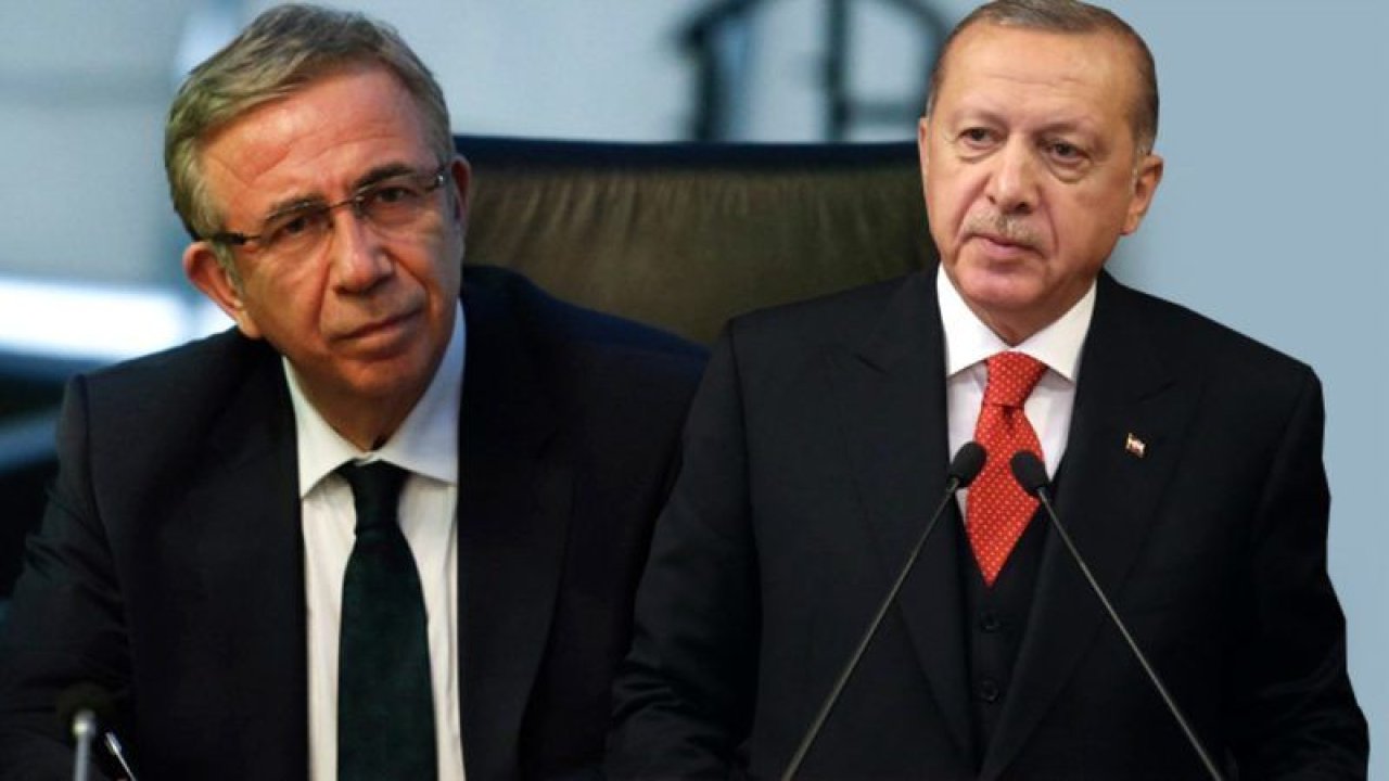 MetroPOLL'ün son anketinde Mansur Yavaş, Cumhurbaşkanı Erdoğan'a büyük çalım attı! Aralarında 15 puan var!