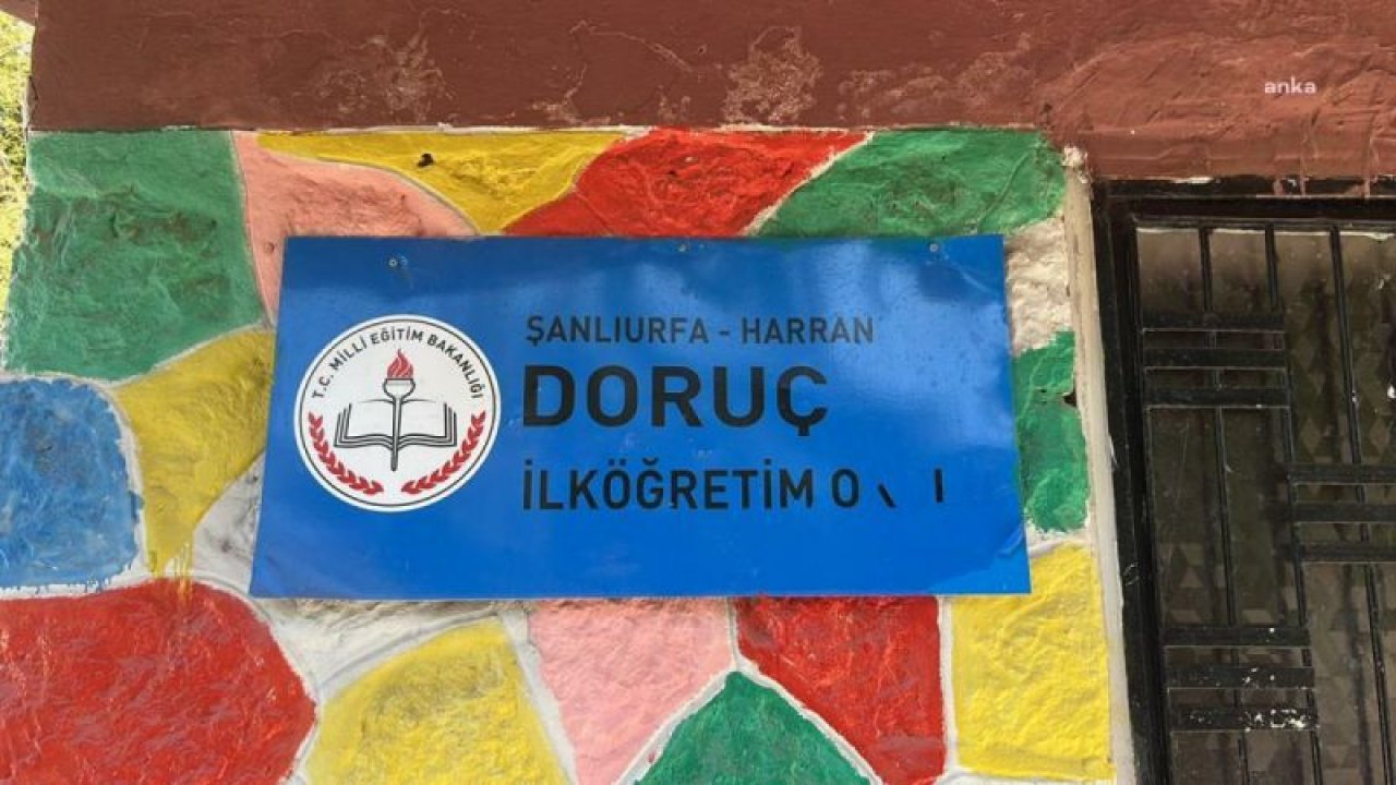 CHP’Lİ TANAL, URFA’DA KÖY OKULUNA GİTTİ: "OKULUN KAPISI ZİNCİRLE KİLİTLENMİŞ, BU KİLİT EĞİTİME VURULAN ASMADIR"