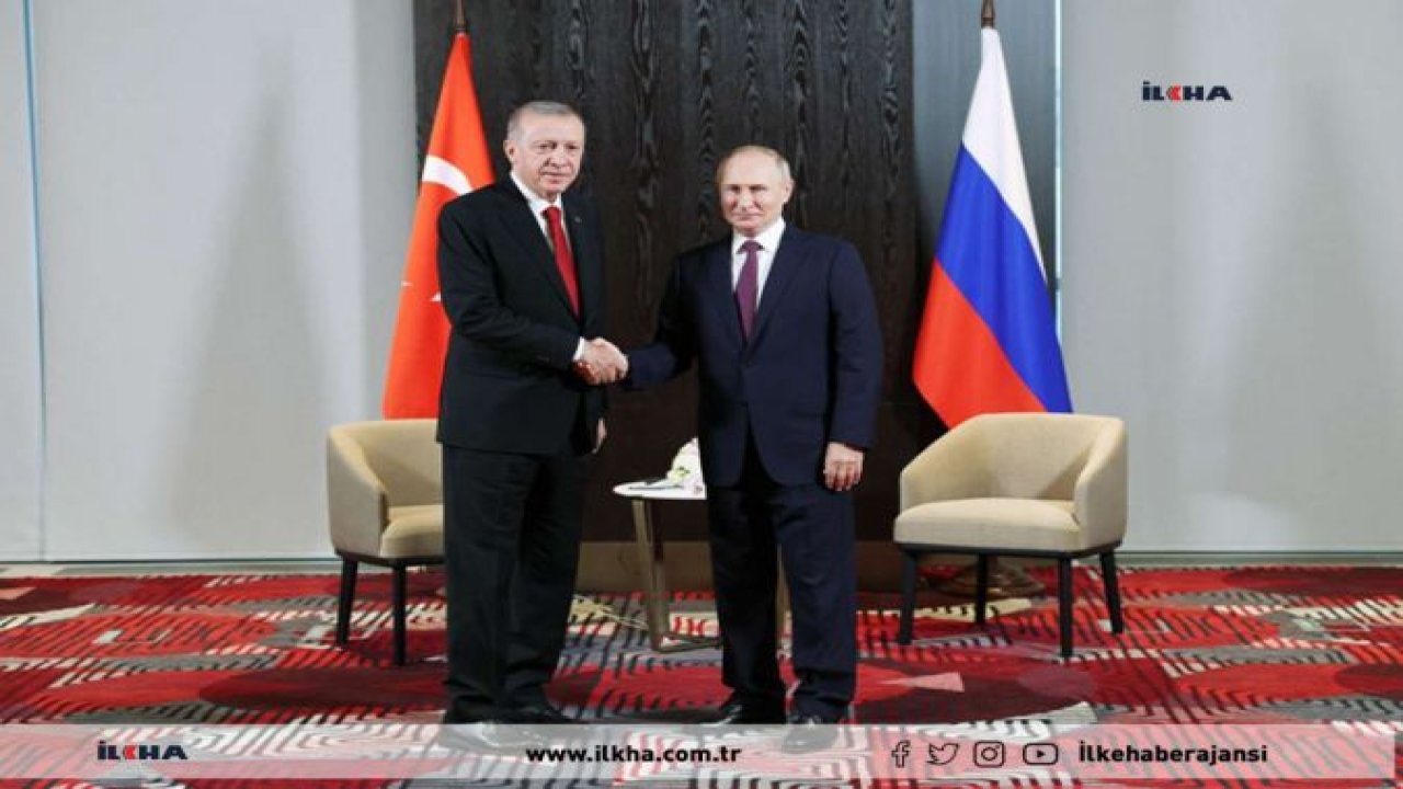 Cumhurbaşkanı Erdoğan ve Putin bir araya geldi