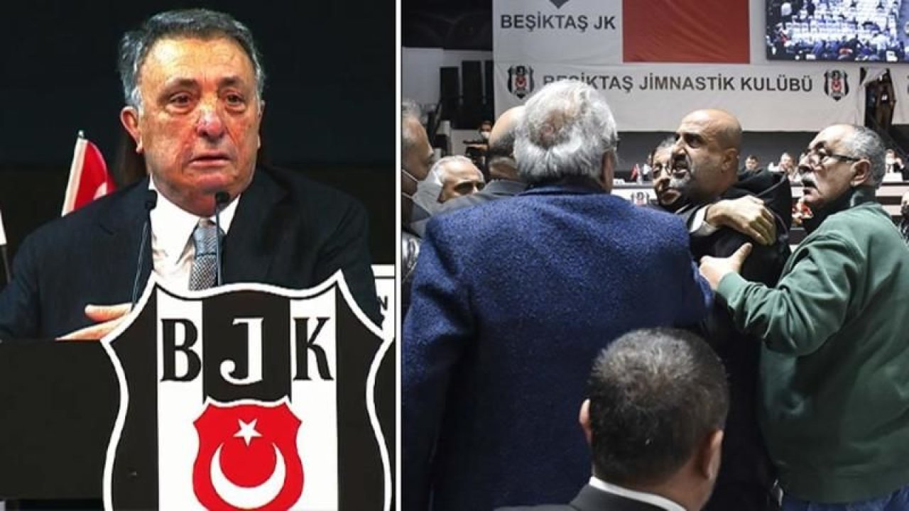 Beşiktaş'ta tansiyon yükseldi! Salonda kavga çıktı