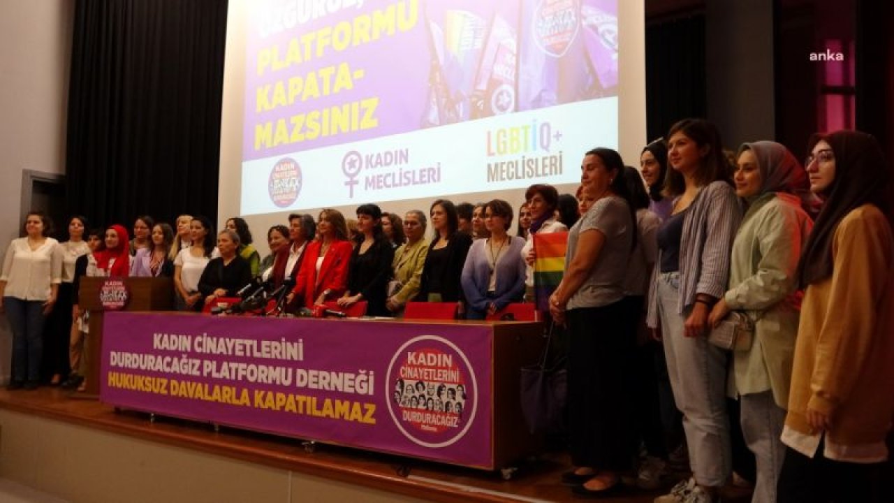 KADIN CİNAYETLERİNİ DURDURACAĞIZ PLATFORMU, TÜM KADINLARI 5 EKİM'DEKİ KAPATMA DAVASINA DAVET ETTİ