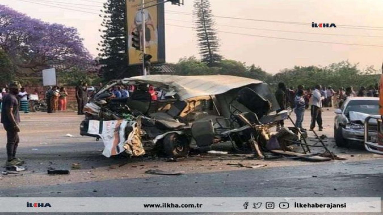 Zambiya'da iki araç çarpıştı: 11 ölü 9 yaralı