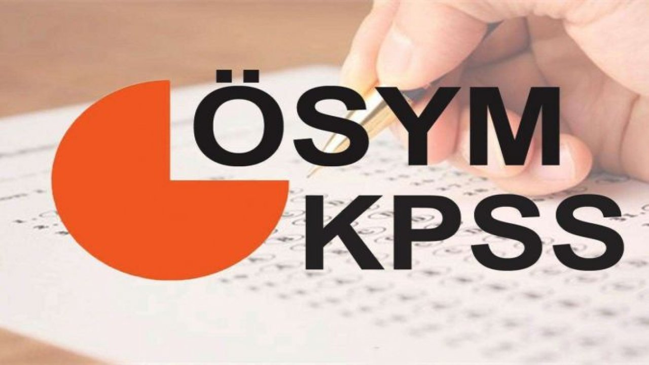 KPSS Lisans Alan Bilgisi soru kitapçıkları erişime açıldı