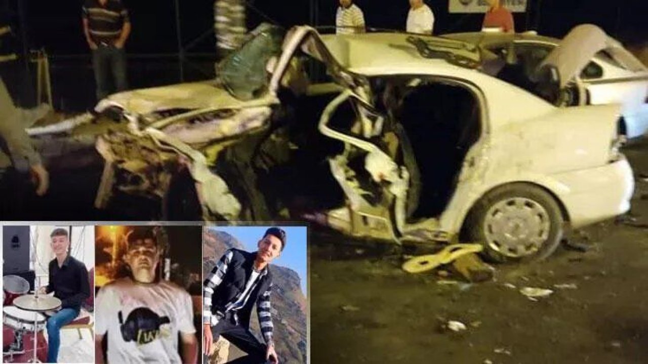 Diyarbakır'da feci kaza 3 genci hayattan kopardı! Otomobillerin son hali yürekleri yaktı