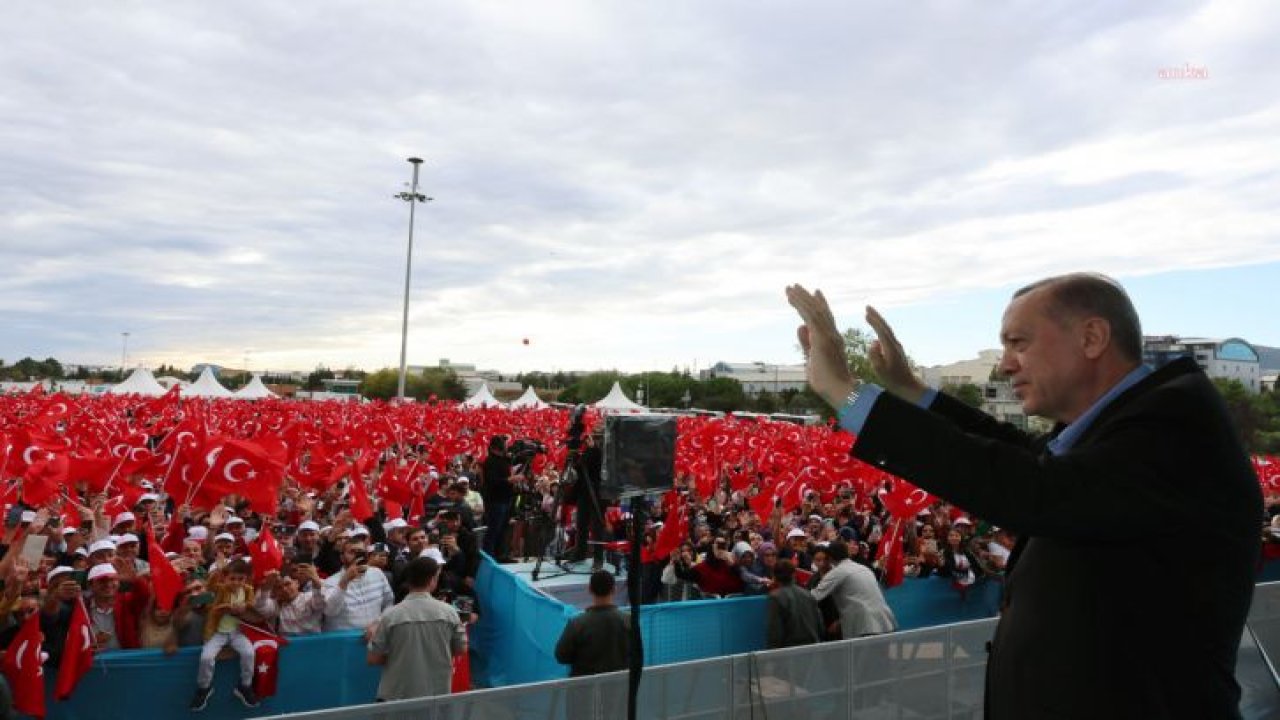 CUMHURBAŞKANI ERDOĞAN: ELİ İSTANBUL’DA GÖZÜ BAŞKA YERDE OLANLARIN EKSİĞİNİ DE BİZ TAMAMLIYORUZ