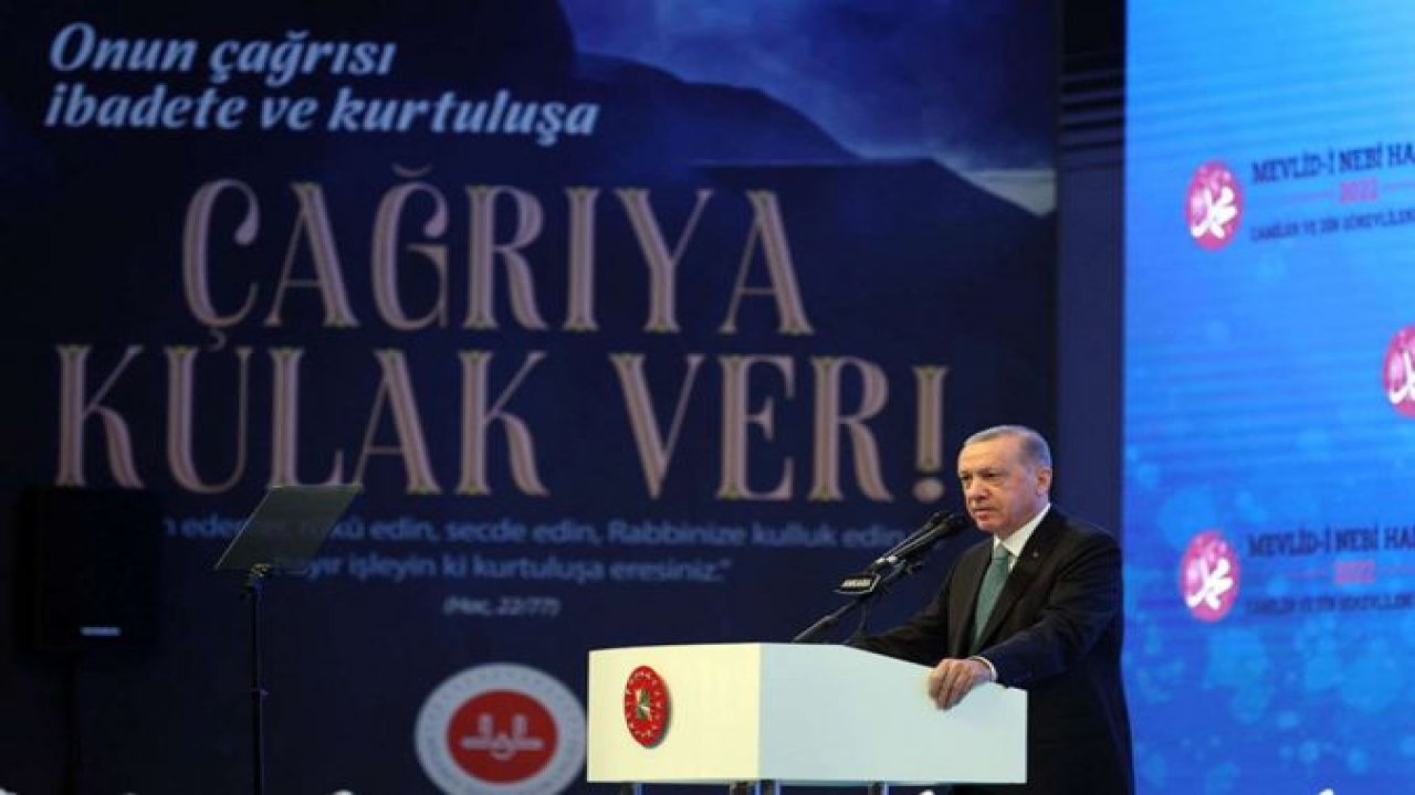 Cumhurbaşkanı Erdoğan: Bize düşen Peygamber Efendimizin davet metodunu takip etmektir