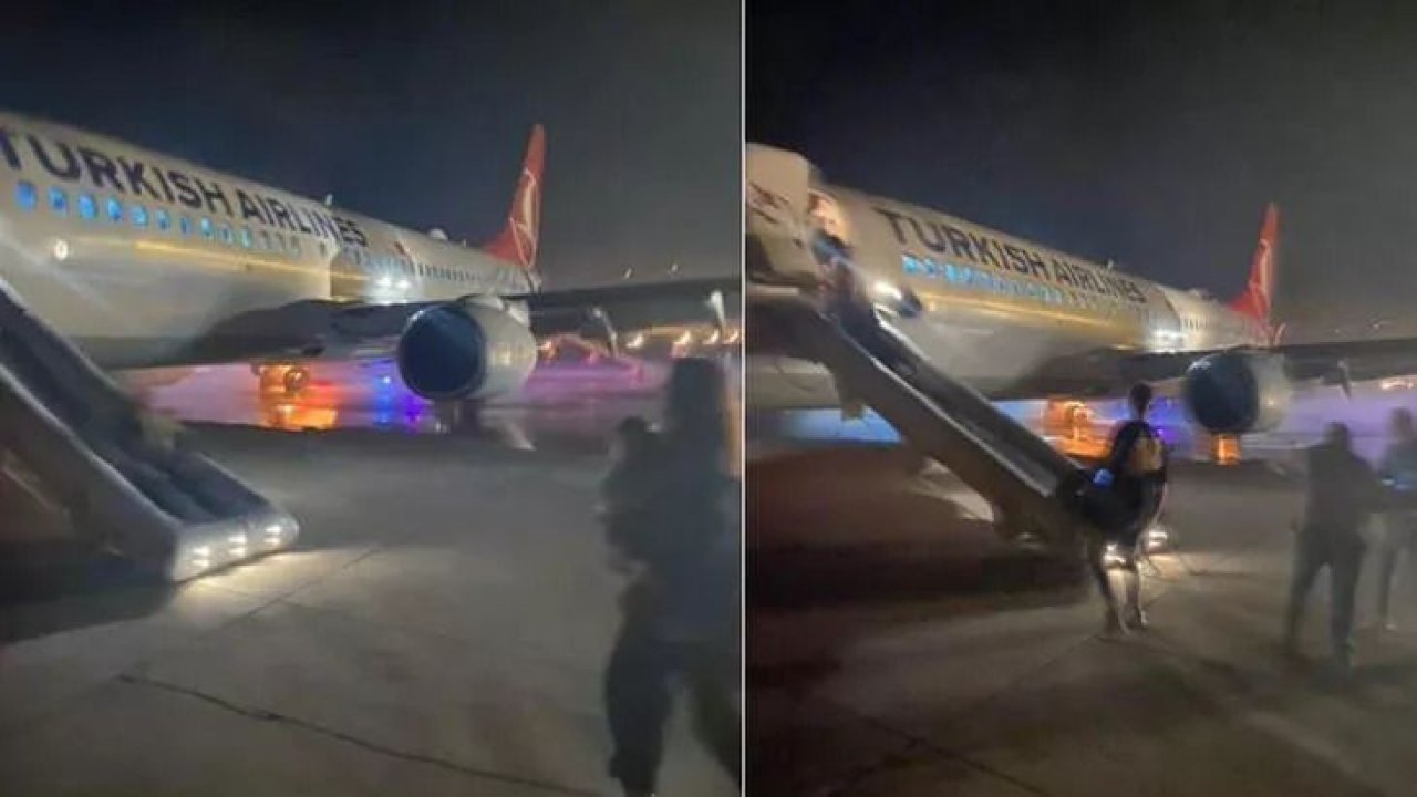 Hatay-İstanbul seferi yapan THY uçağı iniş sırasında lastiği patladı! Yolcuların son durumu ne?