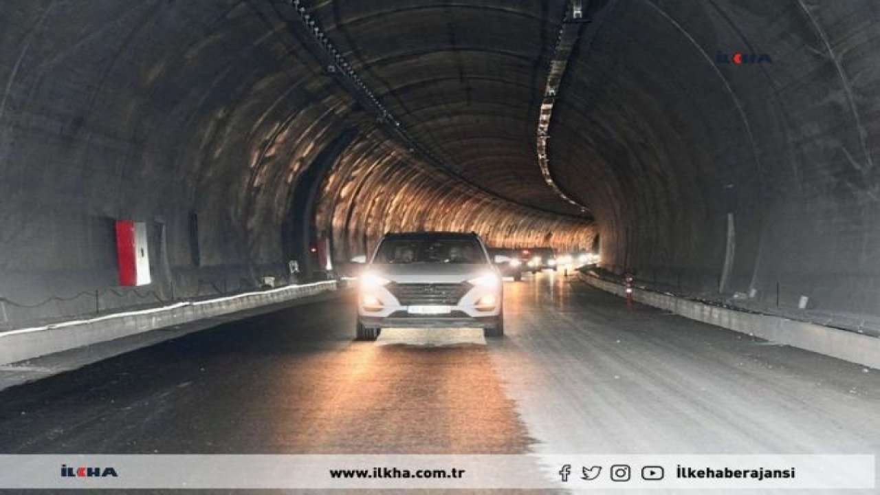 Türkiye’nin en uzun tüneli Zigana’da sona yaklaşıldı