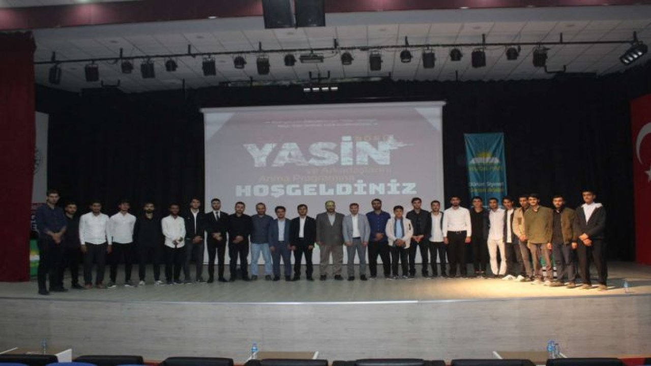 Elazığ'da Yasin Börü ve arkadaşlarını anma programı düzenlendi