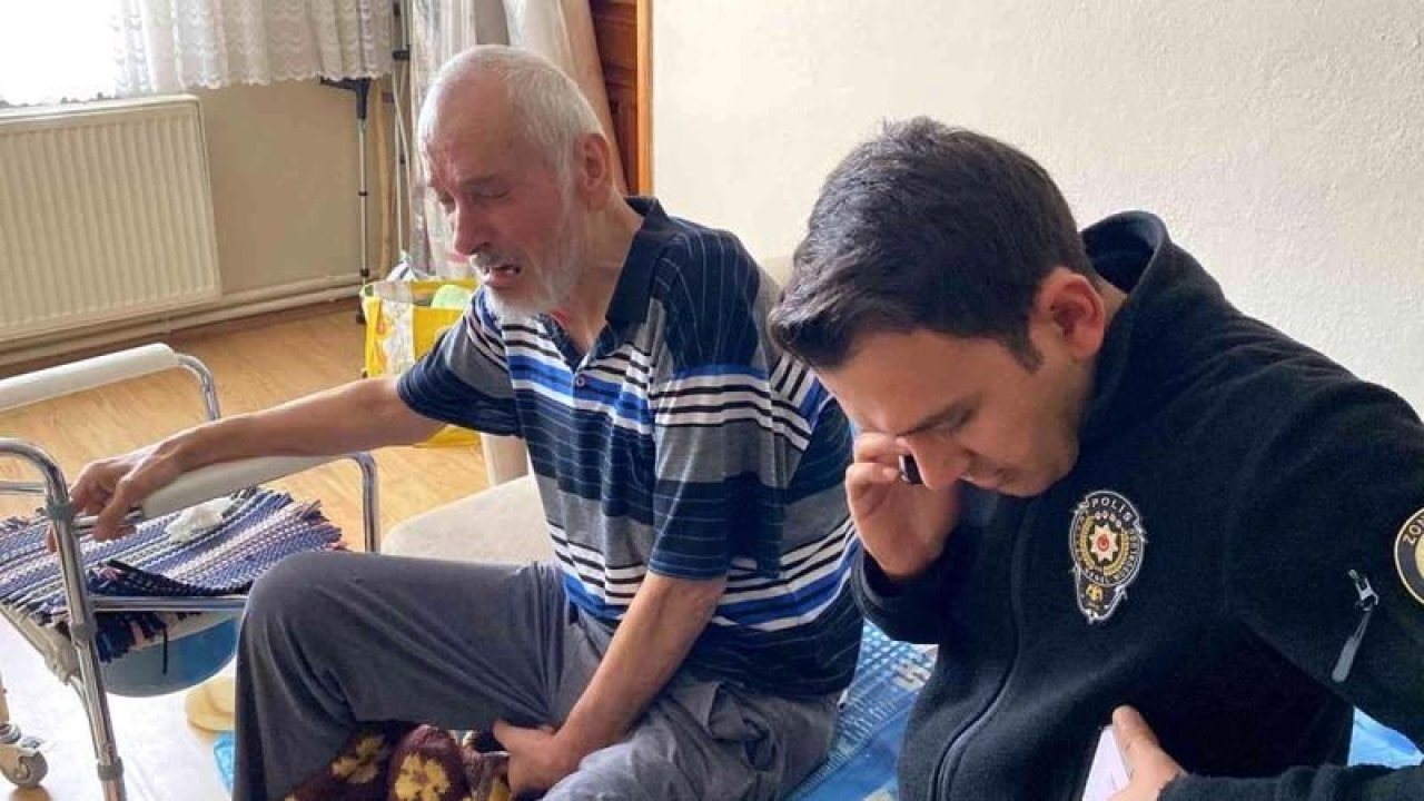Zonguldak'ta bir başına kalan felçli adam yakınından yardım istedi! Olumsuz yanıt alınca gözyaşlarına boğuldu!