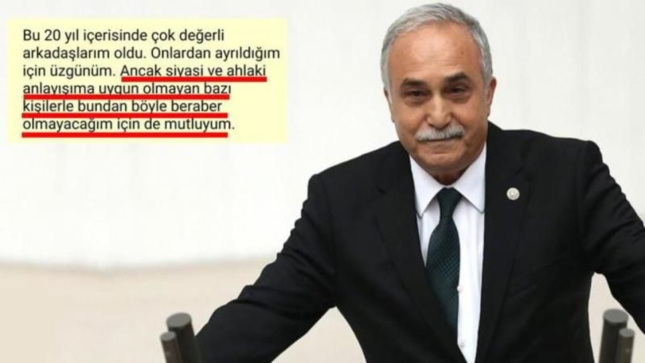 AK Parti'den istifa eden Fakıbaba'nın "Siyasi ve ahlaki anlayışıma uygun değil" dediği isim kim?